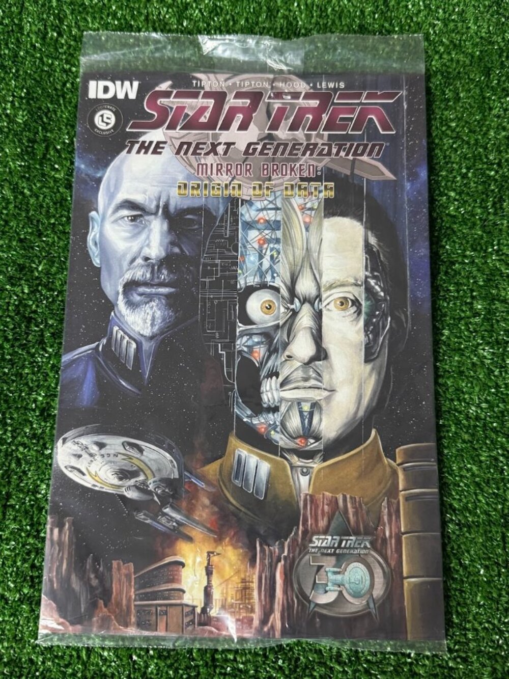 Star Trek TNG Mirror Broken Origin of Data IDW Loot Crate Exclusive Sealed